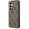 Guess 4G Embossed Ring MagSafe Case für Samsung Galaxy S26+ (Braun)