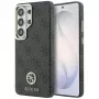 Guess 4G Rhinestone Round Logo MagSafe Case für Samsung Galaxy S26 Ultra (Schwarz)