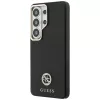 Guess Rhinestone Round Logo MagSafe Case für Samsung Galaxy S26 Ultra, Schwarz