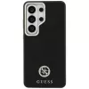 Guess Rhinestone Round Logo MagSafe Case für Samsung Galaxy S26 Ultra, Schwarz