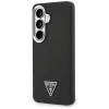 Guess Fixed Glitter Triangle MagSafe Case für Samsung Galaxy S26, Schwarz