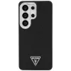 Guess Fixed Glitter Triangle MagSafe Case für Samsung Galaxy S26 Ultra, Schwarz