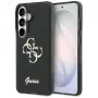 Guess IML Big Metal 4G Script Case für Samsung Galaxy S26 (Schwarz)