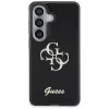 Guess IML Big Metal 4G Script Case für Samsung Galaxy S26 (Schwarz)