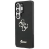 Guess IML Big Metal 4G Script Case für Samsung Galaxy S26 Ultra (Schwarz)