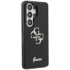 Guess IML Big Metal 4G Script Case für Samsung Galaxy S26 Ultra (Schwarz)