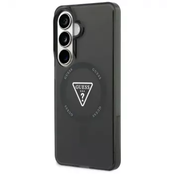 Guess IML Gradient Triangle MagSafe Case für Samsung Galaxy S26 - Schwarz