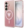 Guess IML Gradient Triangle MagSafe Case für Samsung Galaxy S26 (Pink)