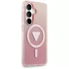 Guess IML Gradient Triangle MagSafe Case für Samsung Galaxy S26 (Pink)