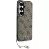Guess 4G Classic Logo Charm MagSafe Case für Samsung Galaxy S26 (Braun)
