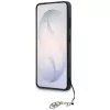 Guess 4G Classic Logo Charm MagSafe Case für Samsung Galaxy S26 (Braun)