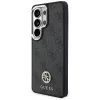 Guess 4G Big Rhinestone Triangle Strap MagSafe Case Kit für Samsung Galaxy S26 Ultra - Schwarz