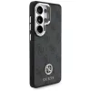 Guess 4G Big Rhinestone Triangle Strap MagSafe Case Kit für Samsung Galaxy S26 Ultra - Schwarz