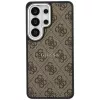Guess 4G Embossed Ring MagSafe Case für Samsung Galaxy S26 Ultra (Braun)