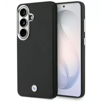 BMW Sign Metal Logo MagSafe Case für Samsung Galaxy S26 Schwarz