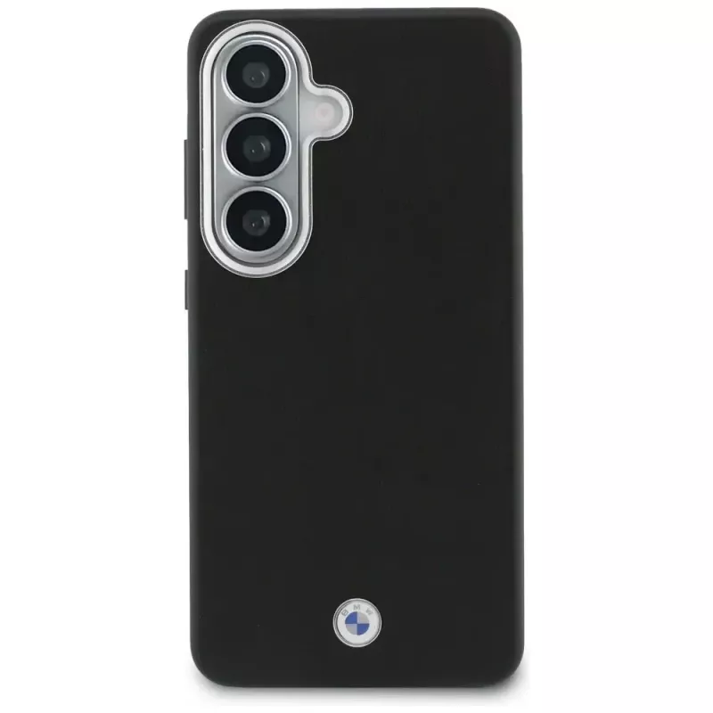 BMW Sign Metal Logo MagSafe Case für Samsung Galaxy S26 Schwarz