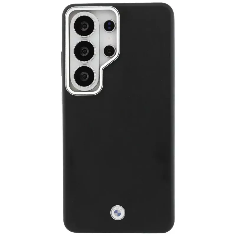 BMW Sign Metal Logo MagSafe Case für Samsung Galaxy S26 Ultra Schwarz