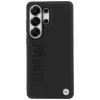 BMW Leder Hot Stamp MagSafe Case für Samsung Galaxy S26 Ultra Schwarz
