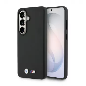 BMW M Metal Logo MagSafe Case für Samsung Galaxy S26 Schwarz