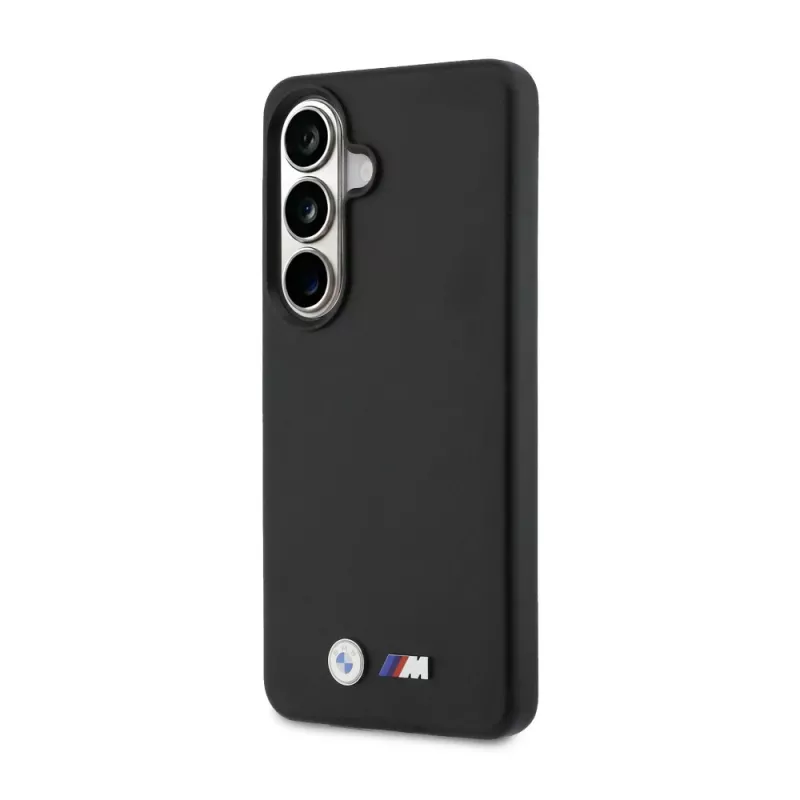 BMW M Metal Logo MagSafe Case für Samsung Galaxy S26 Schwarz