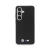 BMW M Metal Logo MagSafe Case für Samsung Galaxy S26 Schwarz
