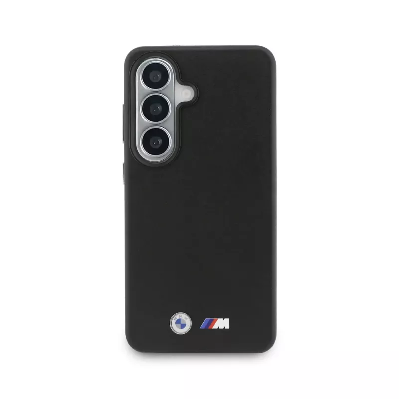 BMW M Metal Logo MagSafe Case für Samsung Galaxy S26 Schwarz