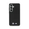BMW M Metal Logo MagSafe Case für Samsung Galaxy S26+ Schwarz