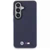 BMW M Metal Logo MagSafe Case für Samsung Galaxy S26 Navy Blue