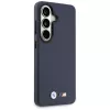 BMW M Metal Logo MagSafe Case für Samsung Galaxy S26 Navy Blue