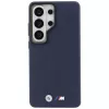 BMW M Metal Logo MagSafe Case für Samsung Galaxy S26 Ultra Navy Blue