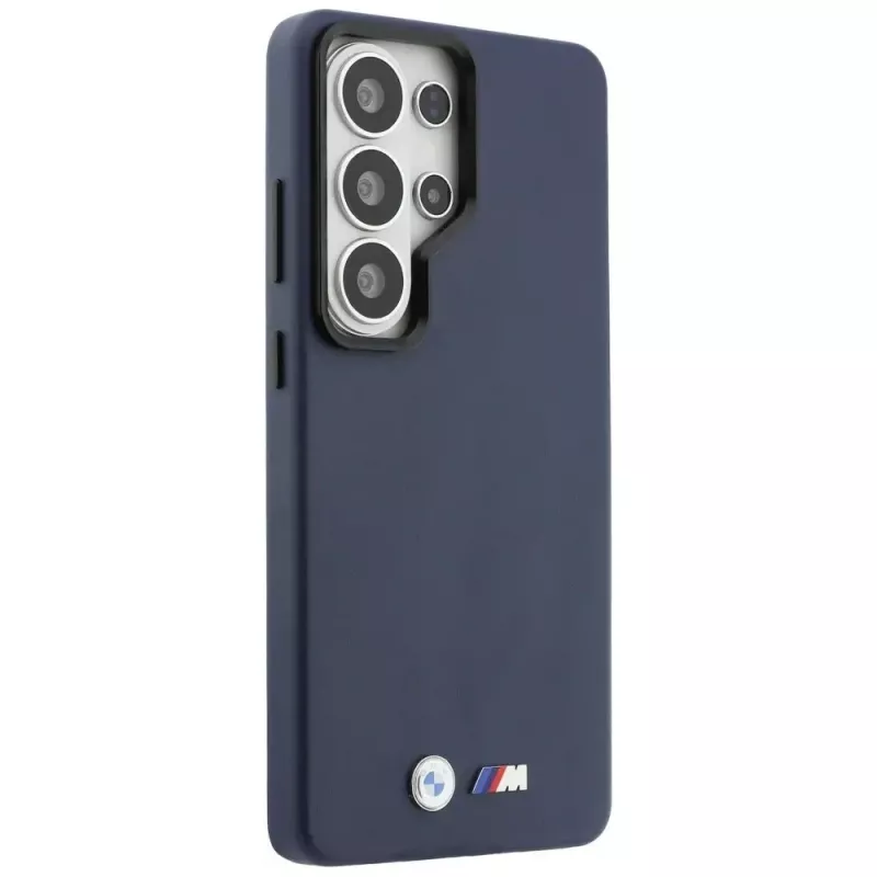 BMW M Metal Logo MagSafe Case für Samsung Galaxy S26 Ultra Navy Blue