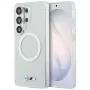 BMW IML Shockproof Metal Logo MagSafe Case für Samsung Galaxy S26 Ultra Transparent