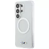 BMW IML Shockproof Metal Logo MagSafe Case für Samsung Galaxy S26 Ultra Transparent