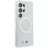 BMW IML Shockproof Metal Logo MagSafe Case für Samsung Galaxy S26 Ultra Transparent