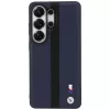 BMW Perforated Stripe Logo MagSafe Case für Samsung Galaxy S26 Ultra - Navy Blue