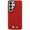 BMW M Metal Logo MagSafe Case für Samsung Galaxy S26 Ultra Rot