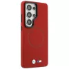 BMW M Metal Logo MagSafe Case für Samsung Galaxy S26 Ultra Rot