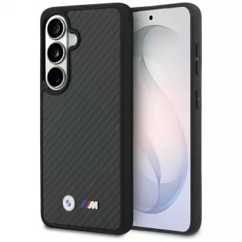 BMW M Kevlar Logo MagSafe Case für Samsung Galaxy S26 Schwarz