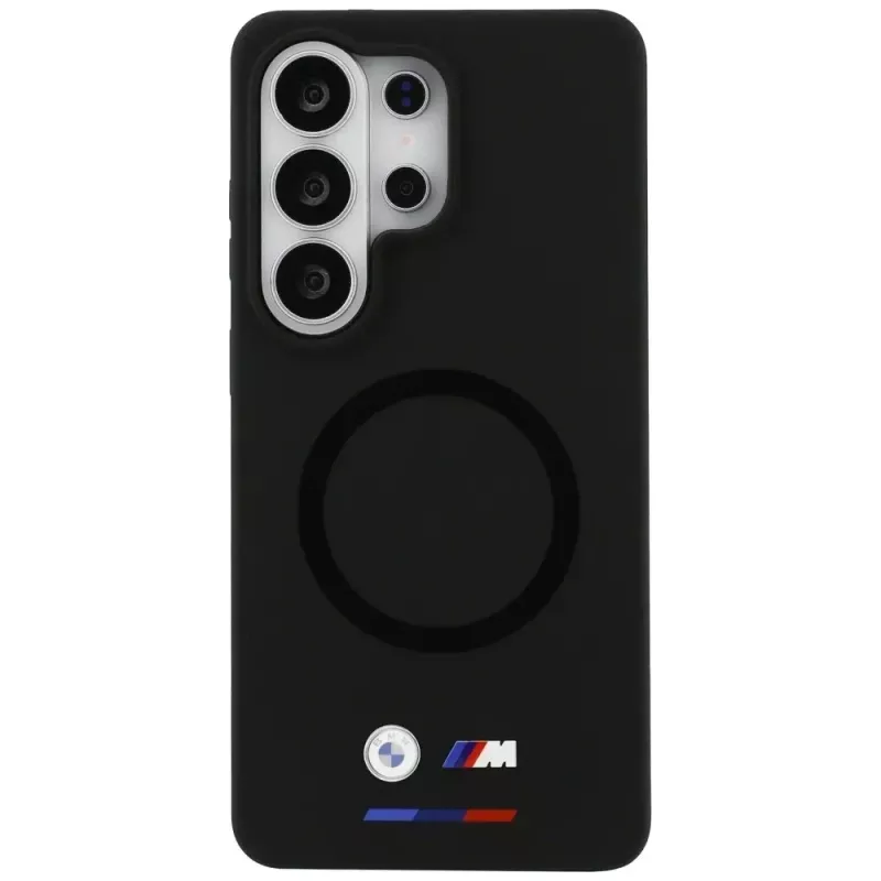 BMW M Silicone MagSafe Case für Samsung Galaxy S26 Ultra Schwarz