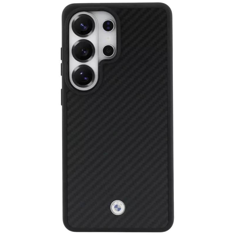 BMW Sign Magnetic Carbon Fiber MagSafe Case for Samsung Galaxy S26 Ultra Black