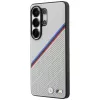 BMW Tricolor Metal Logo MagSafe Case für Samsung Galaxy S26 Ultra Grau