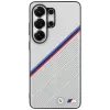 BMW Tricolor Metal Logo MagSafe Case für Samsung Galaxy S26 Ultra Grau