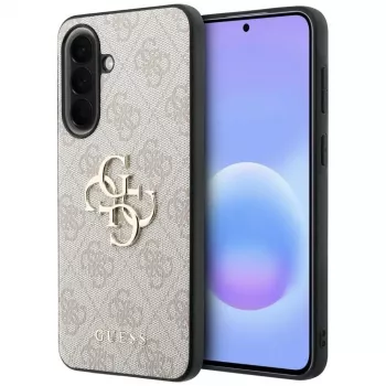 Guess Leather 4G Metal Logo Case für Samsung Galaxy A57 5G Pink