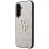 Guess Leather 4G Metal Logo Case für Samsung Galaxy A57 5G Pink