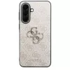 Guess Leather 4G Metal Logo Case für Samsung Galaxy A57 5G Pink