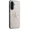 Guess Leather 4G Metal Logo Case für Samsung Galaxy A57 5G Pink