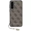Guess 4G Charm Back Cover für Samsung Galaxy A57 5G - Braun