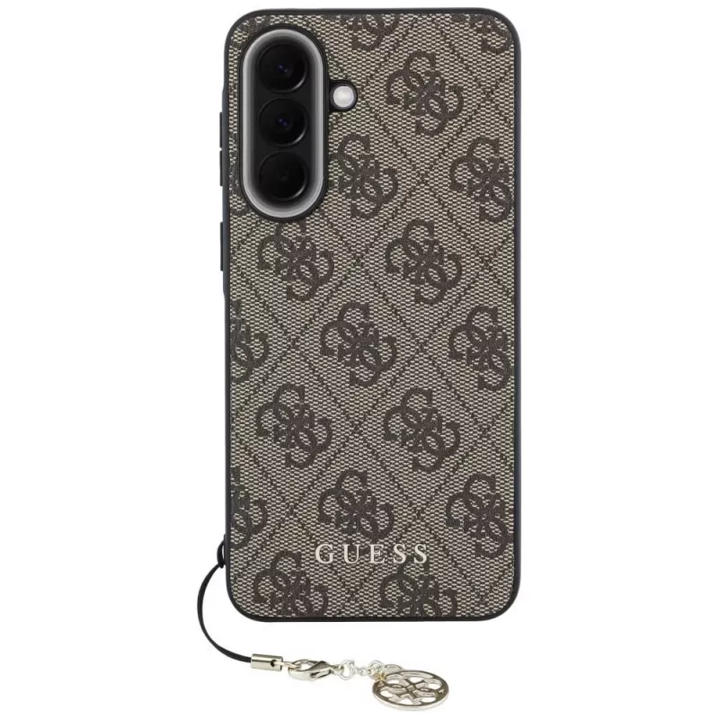 Guess 4G Charm Back Cover für Samsung Galaxy A57 5G - Braun