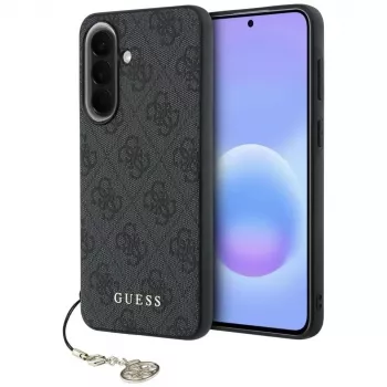 Guess 4G Charm Case für Samsung Galaxy A57 5G Schwarz