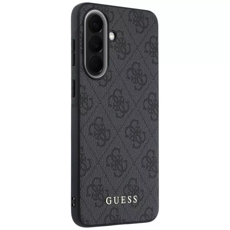 Guess 4G Charm Case für Samsung Galaxy A57 5G Schwarz